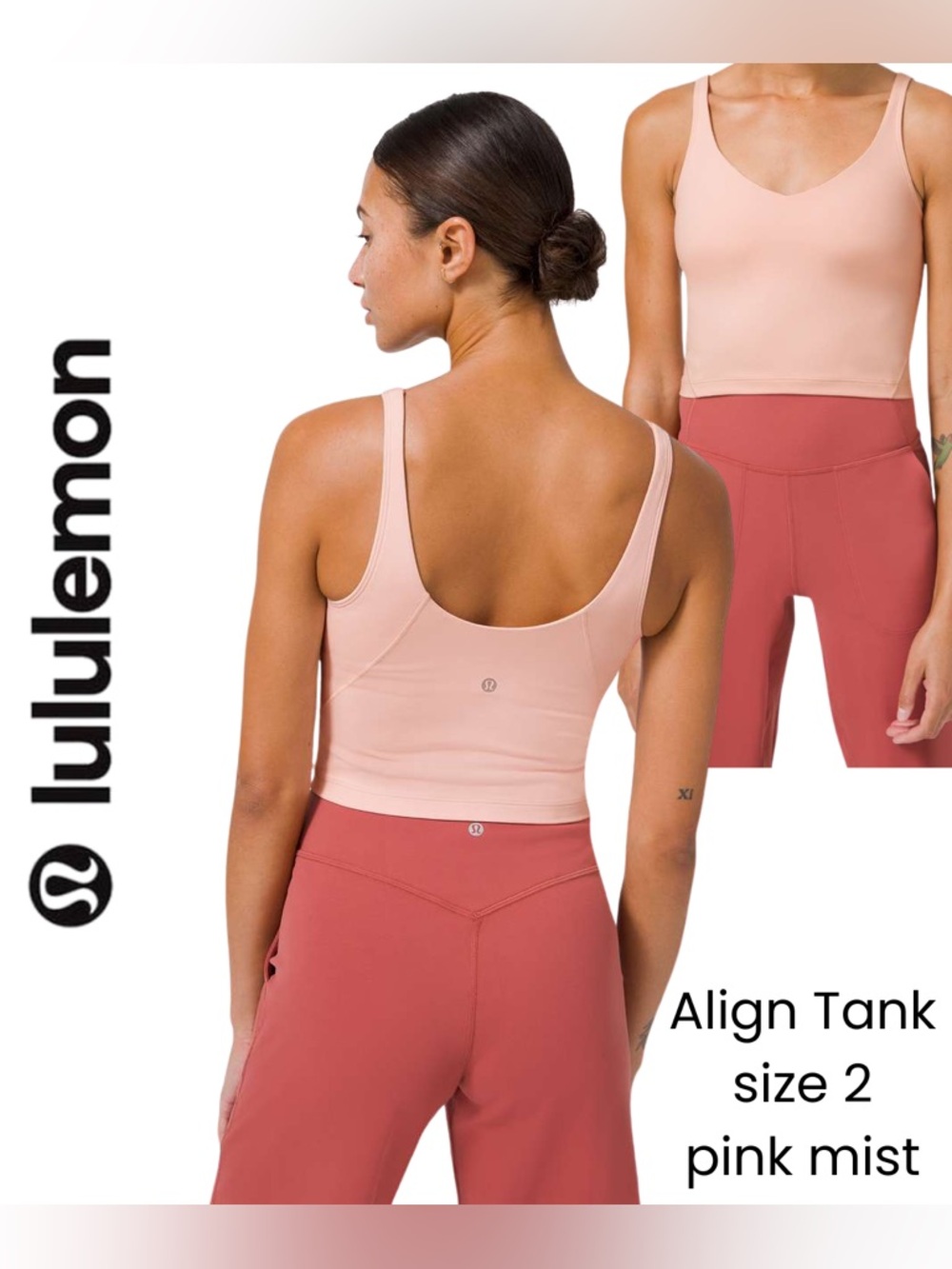 Lululemon Align Tank - Pink Mist